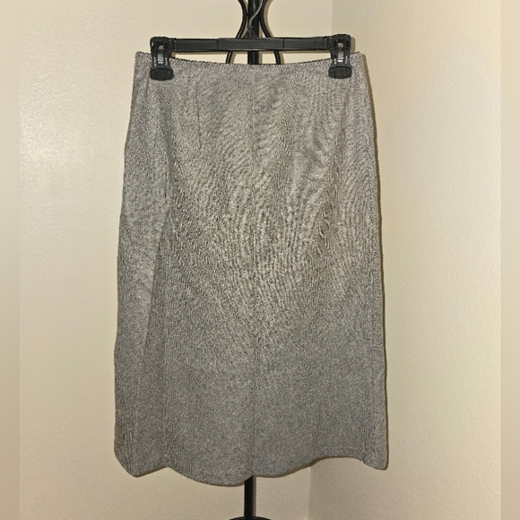 Gap Elegant Gray Wool Women's Skirt Sz 2 EUC - Picture 4 of 8
